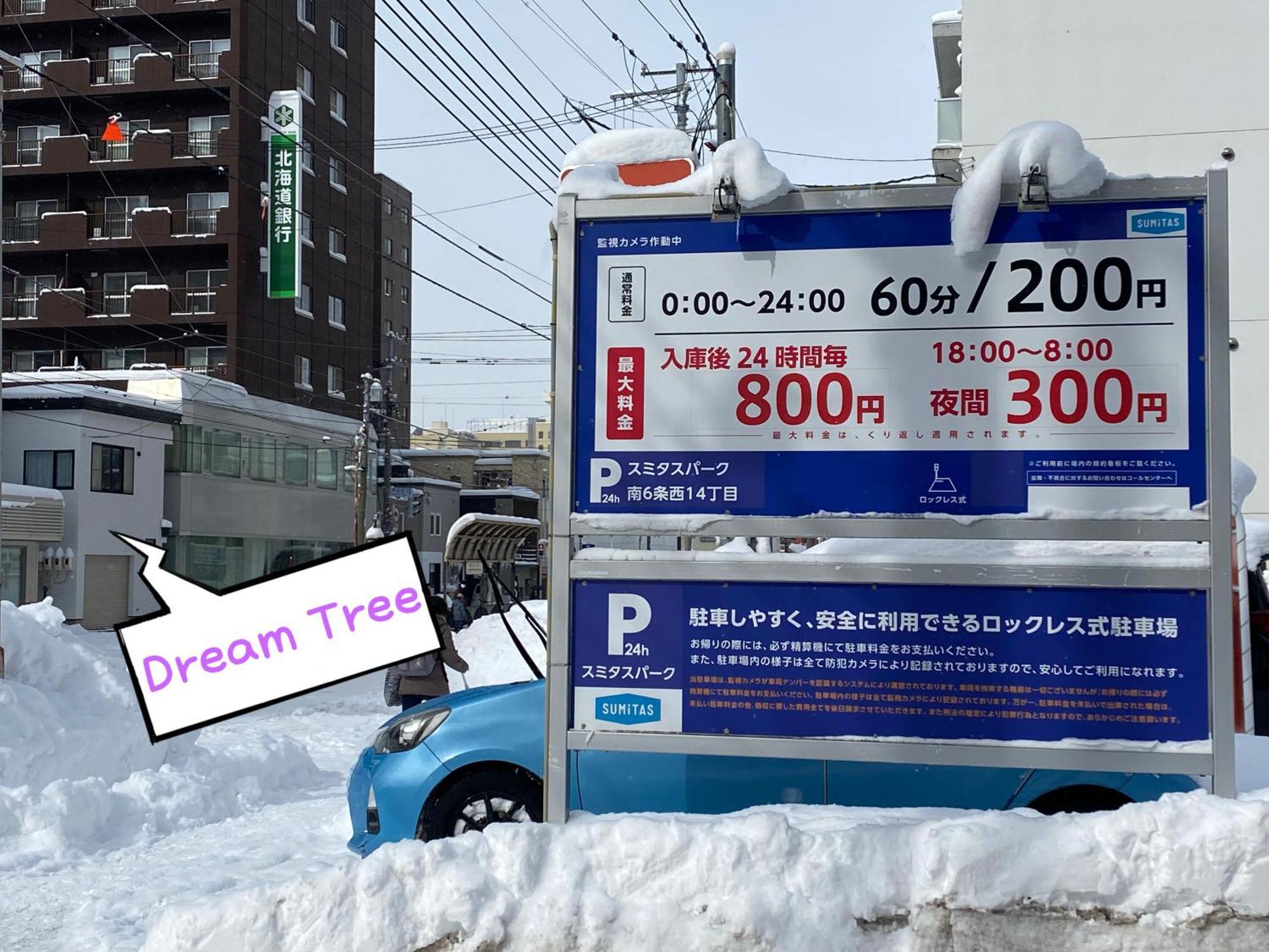 Dream Tree 札幌市电步行0分钟 超市步行1分钟 Sapporo Exterior foto